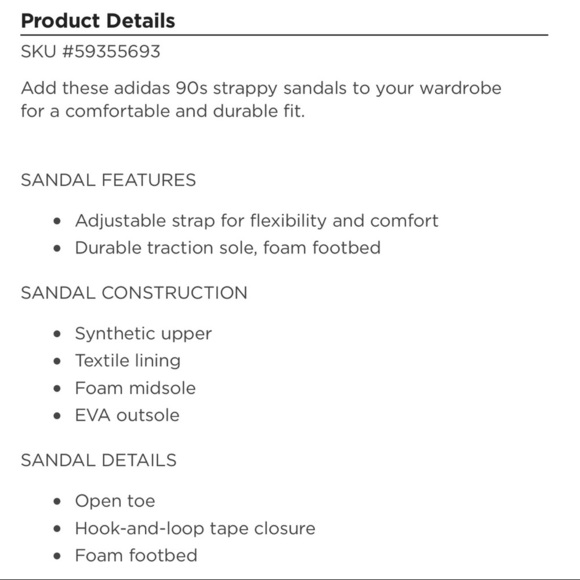 NIB Adidas 90s Sandal Platform Slingback Slides EG7647 - Picture 12 of 13